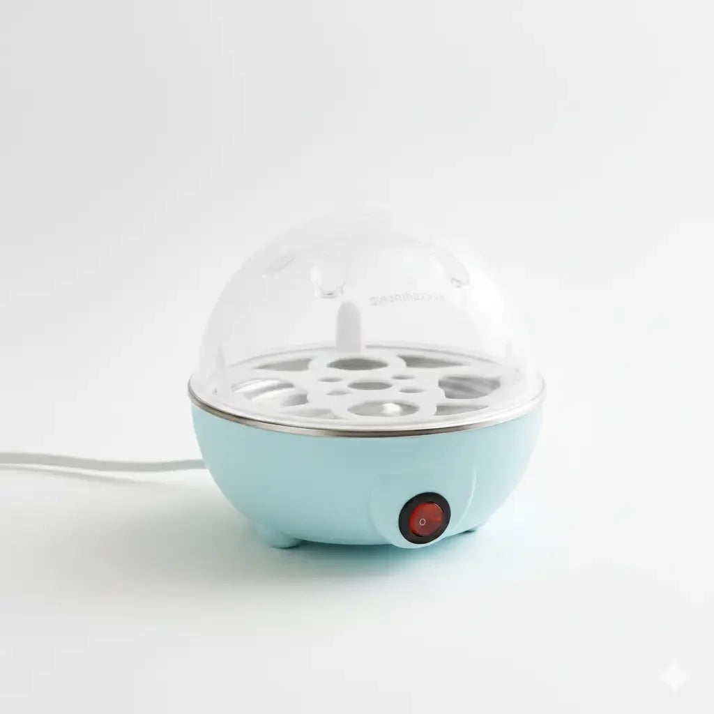 Cozedor De Ovos Portátil Elétrico Cozinha A Vapor Maravilhas do Mundo Moderno