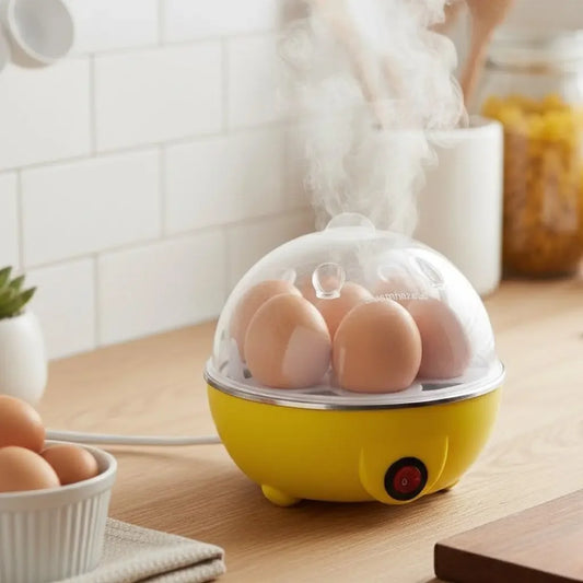 Cozedor De Ovos Portátil Elétrico Cozinha A Vapor Maravilhas do Mundo Moderno