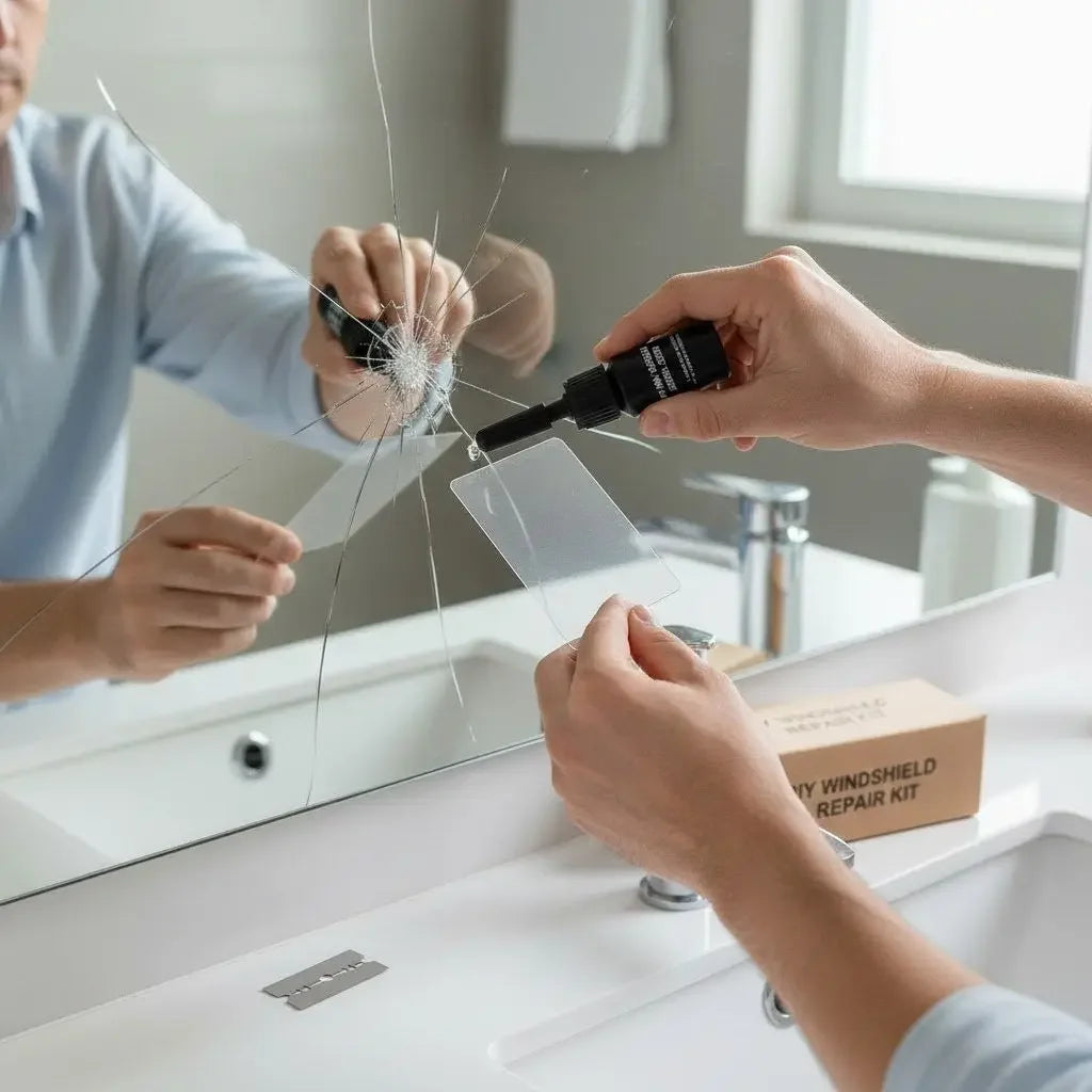 Reparador de Vidros e Espelho Total Repair Maravilhas do Mundo Moderno