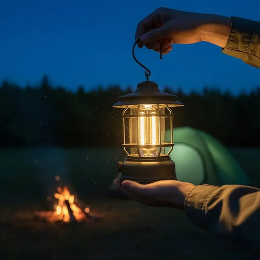Lampião Elétrico LED Maravilhas do Mundo Moderno
