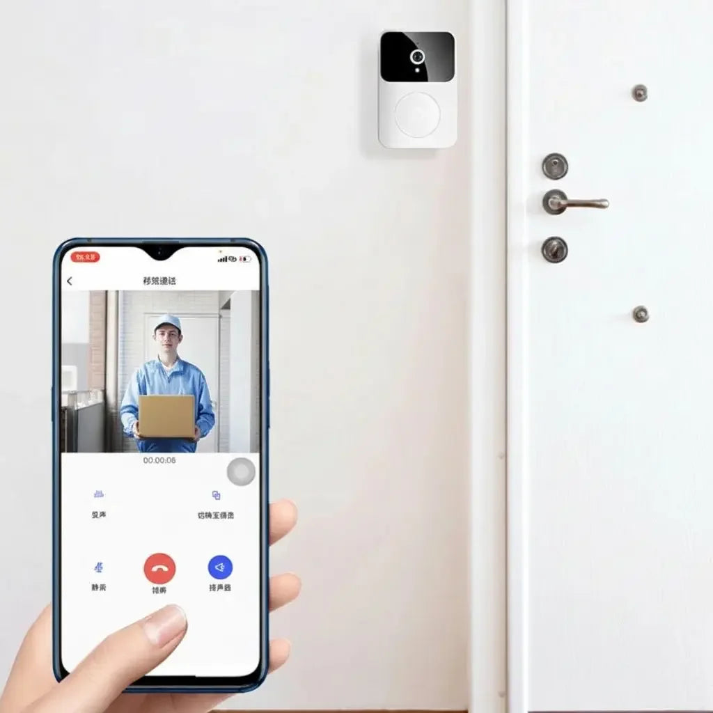 Campainha Inteligente com Câmera e WIFI Maravilhas do Mundo Moderno