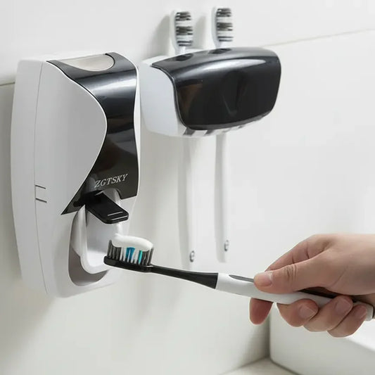 Porta Escova e Pasta de Dente ZTSKY Maravilhas do Mundo Moderno