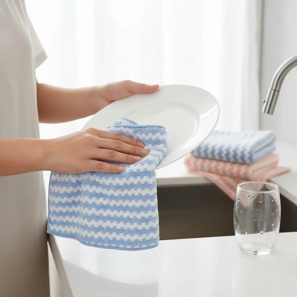 Microfibra Macia para Limpeza Perfeita - Compre 10 Ganhe 5 Maravilhas do Mundo Moderno