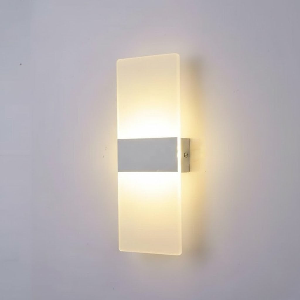 Arandela de Parede Minimalista em Acrílico Iluminação Moderna