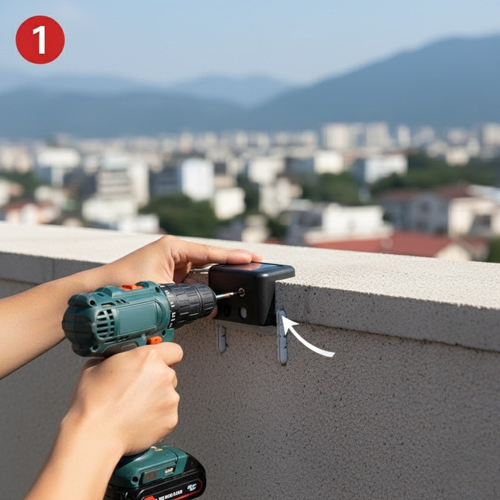 Luminária Externa de Luz Solar III