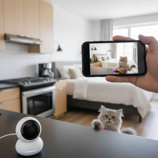 Mini Câmera WiFi Magnética 1080p Maravilhas do Mundo Moderno