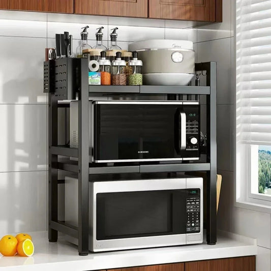 Rack Metálico Multiuso para Bancada Ajustável Maravilhas do Mundo Moderno