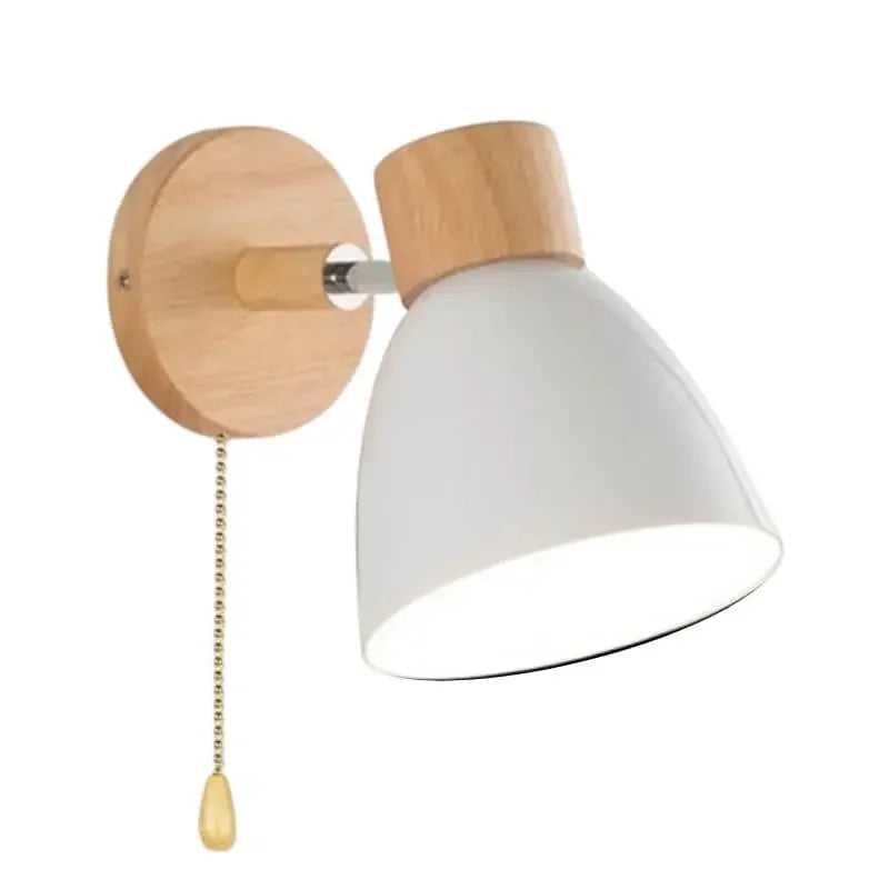 Arandela de Parede em Madeira Wooden Wall Light Maravilhas do Mundo Moderno