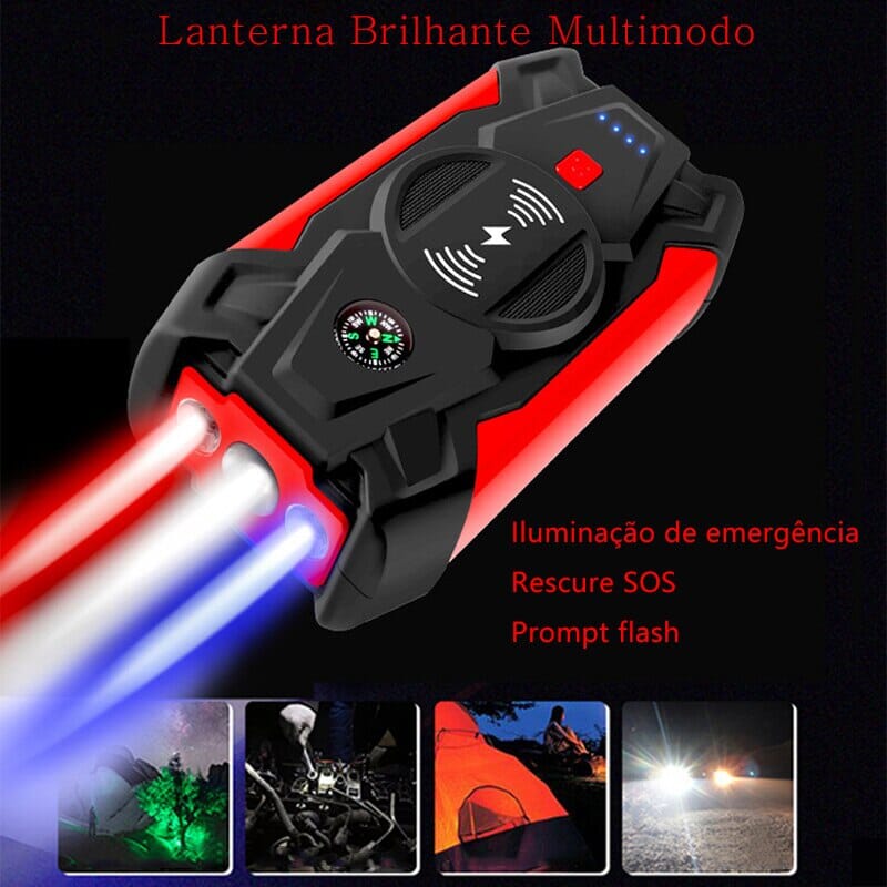 Auxiliar de Partida Portátil Jump Starter AG092 Maravilhas do Mundo Moderno