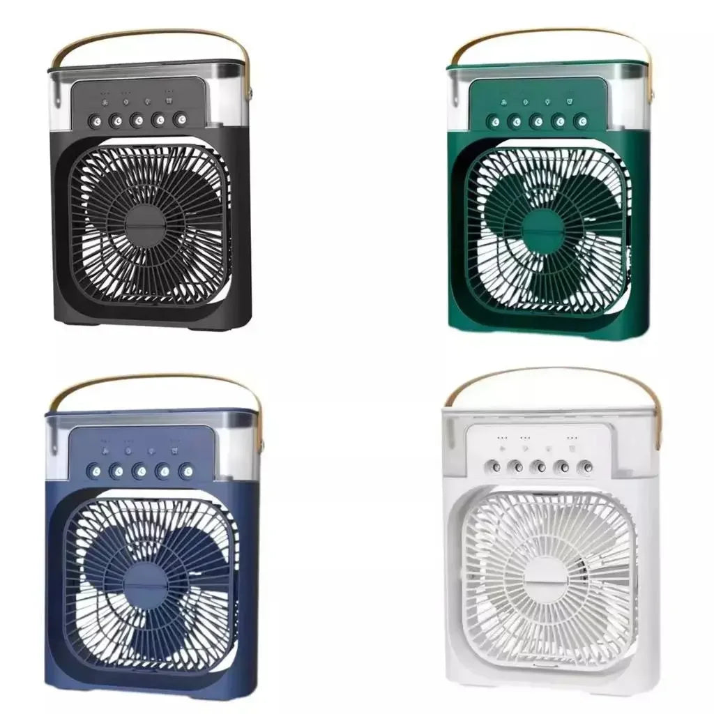 Mini Ventilador Umidificador Portátil Maravilhas do Mundo Moderno
