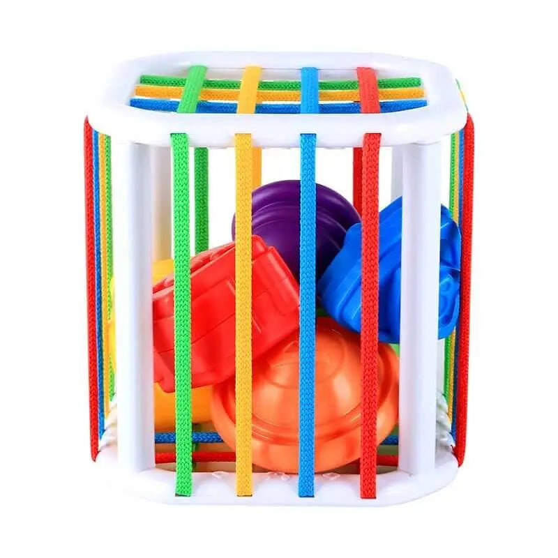 Brinquedo Infantil Caixa Desafiadora Sensorial Maravilhas do Mundo Moderno