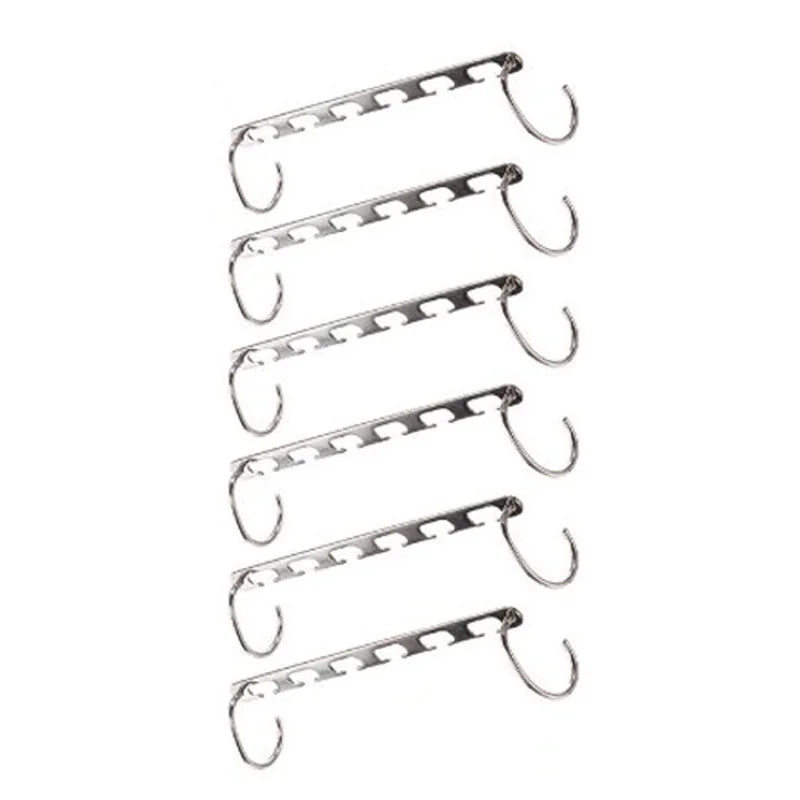 Cabide Multifuncional Retrátil Maravilhas do Mundo Moderno 6 Pcs