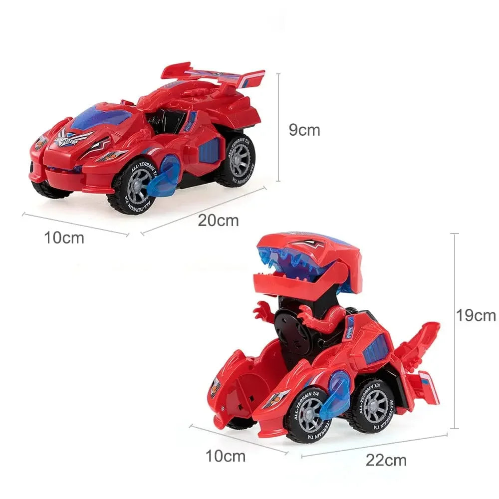 Carrinho Dino Transformer Maravilhas do Mundo Moderno