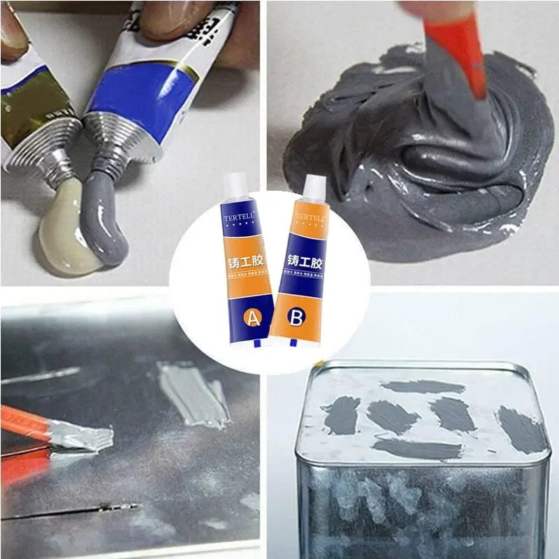 Cola de Reparo em Metal Maravilhas do Mundo Moderno