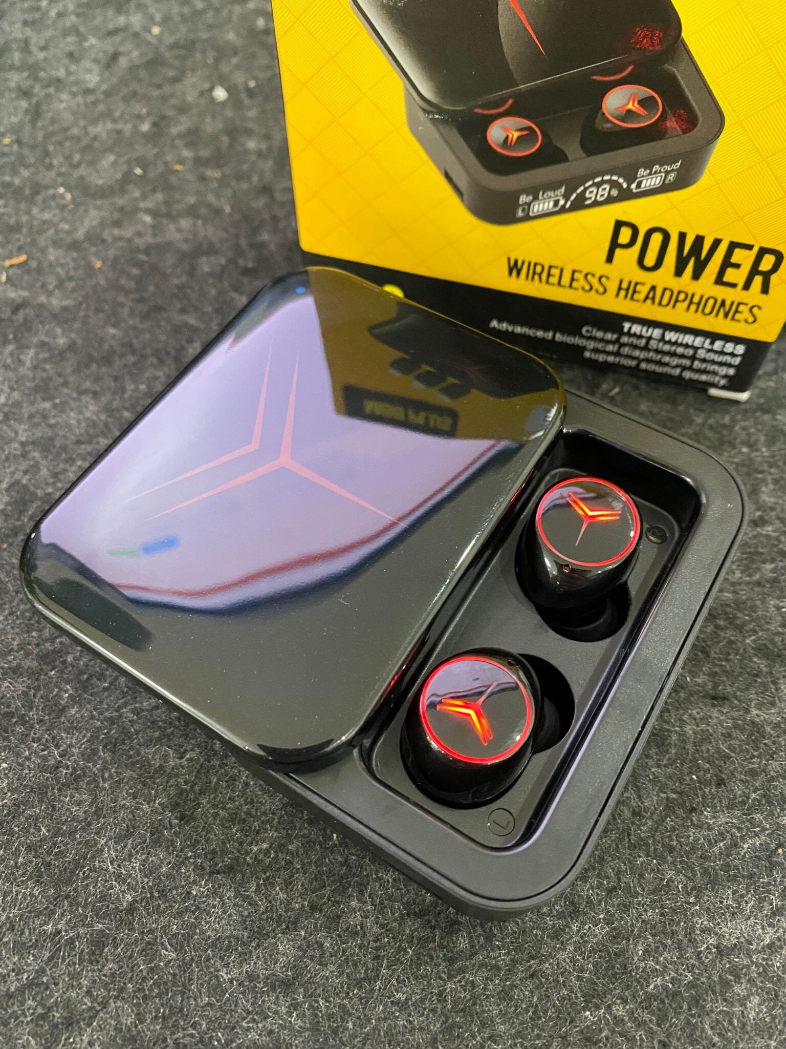 Fone de Ouvido Wireless Powerbank 2.0 AG104 Maravilhas do Mundo Moderno