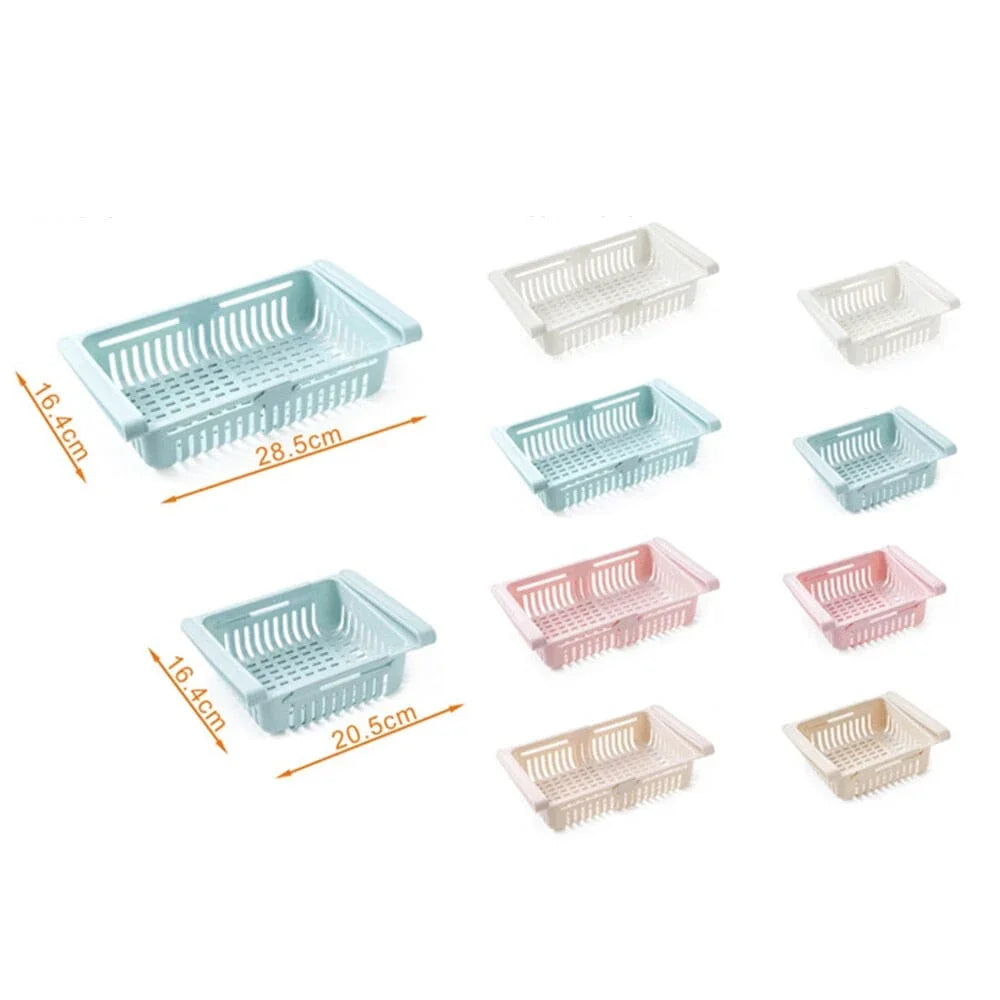 Gaveta Organizadora de Geladeira Smart Drawer Maravilhas do Mundo Moderno