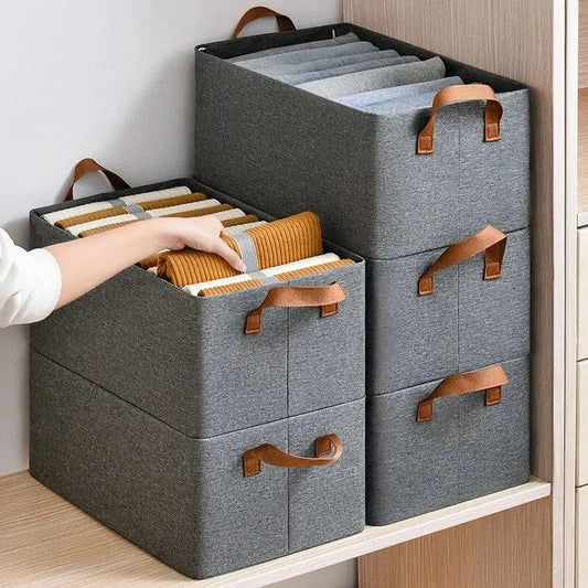 Kit Organizador de Guarda-Roupa Dobrável Multifuncional Oxford Maravilhas do Mundo Moderno