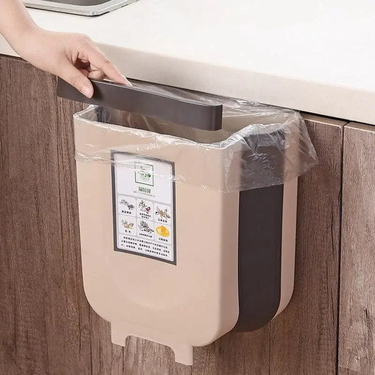 Lixeira Dobrável para Cozinha Smart Dumb Maravilhas do Mundo Moderno
