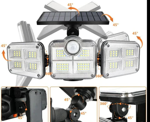 Luminária Externa de Luz Solar VI JQ020 Maravilhas do Mundo Moderno