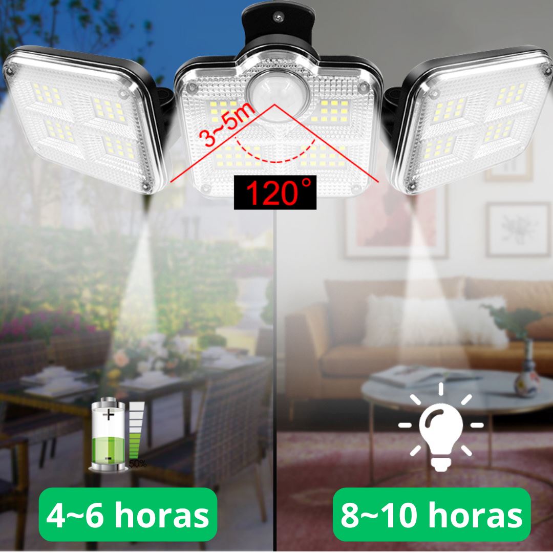 Luminária Externa de Luz Solar VI JQ020 Maravilhas do Mundo Moderno