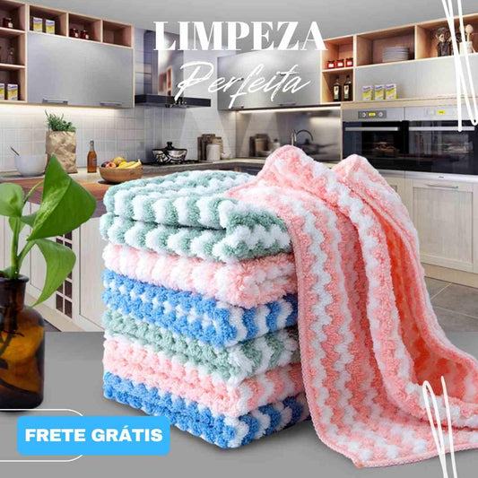 Microfibra Macia para Limpeza Perfeita - Compre 10 Ganhe 5 Maravilhas do Mundo Moderno