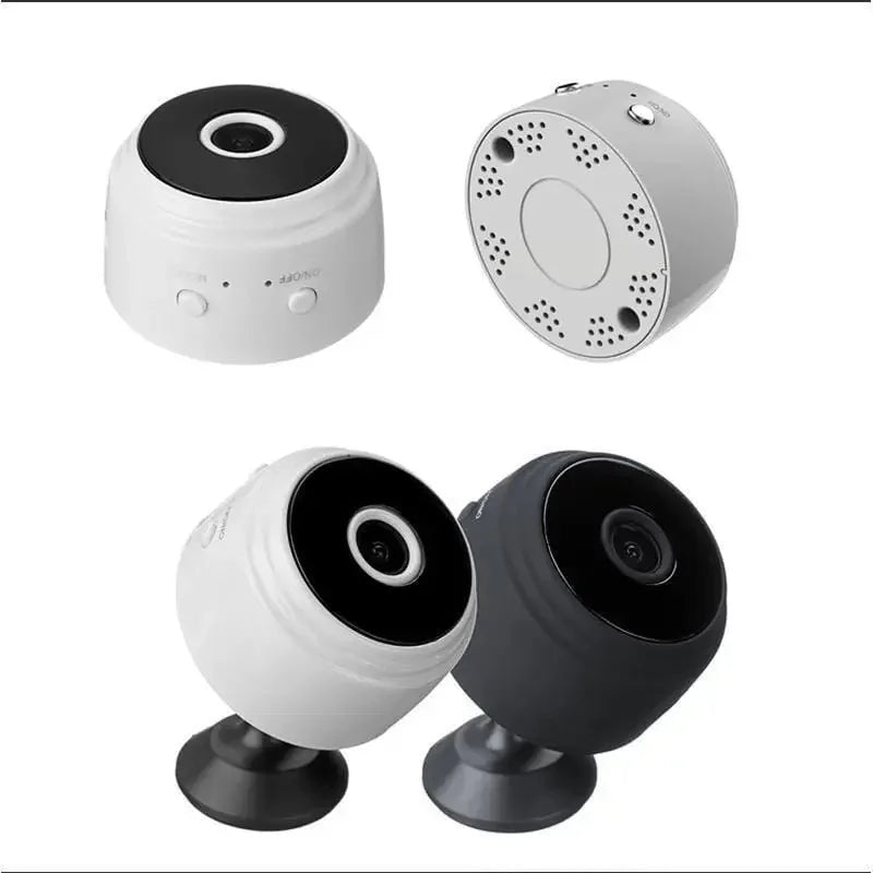 Mini Câmera WiFi Magnética 1080p Maravilhas do Mundo Moderno