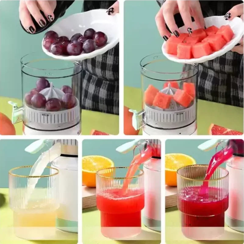 Mini Espremedor Portátil Elétrico de Frutas CC085 Maravilhas do Mundo Moderno
