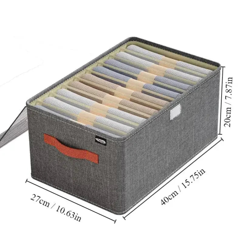 Organizador de Roupa Íntima Oxford com Tampa Maravilhas do Mundo Moderno
