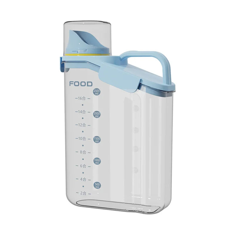 Pote Hermético Multifuncional - COMPRE 1 LEVE 2 Maravilhas do Mundo Moderno Azul 1.6L