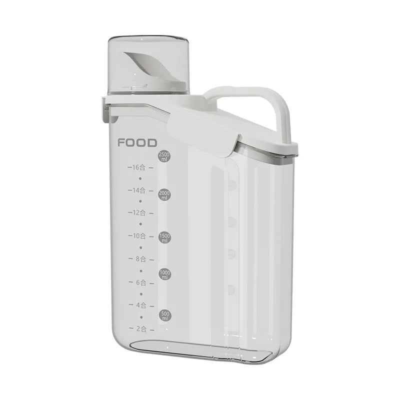 Pote Hermético Multifuncional - COMPRE 1 LEVE 2 Maravilhas do Mundo Moderno Branco 1.6L