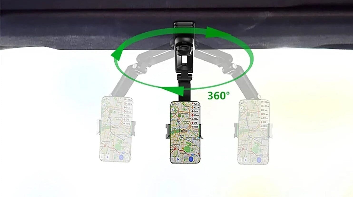 Suporte de Celular para Carros Multiangular V2 AG105 Maravilhas do Mundo Moderno