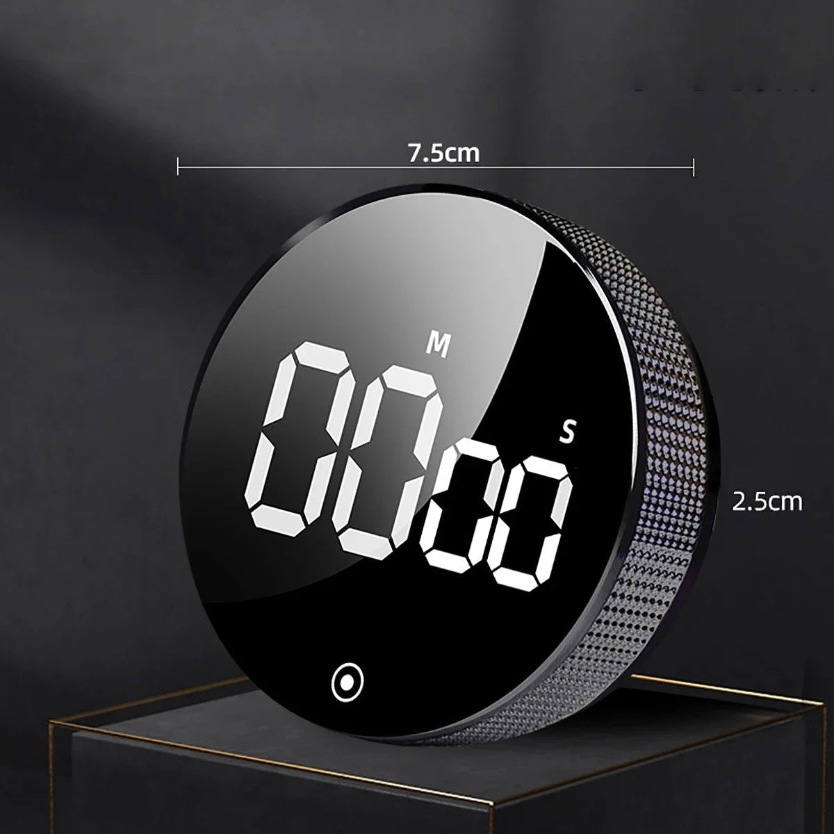 Timer Portátil Maravilhas do Mundo Moderno Black