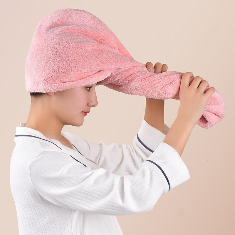 Toalha Mágica Seca Cabelo Rápido SBB047 Maravilhas do Mundo Moderno