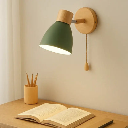 Arandela de Parede em Madeira Wooden Wall Light