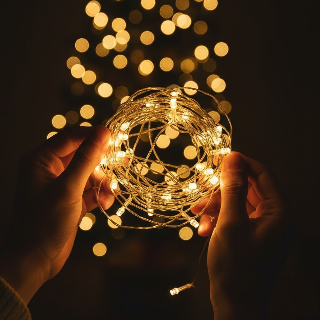 Cortina 300 Leds Luz Amarela