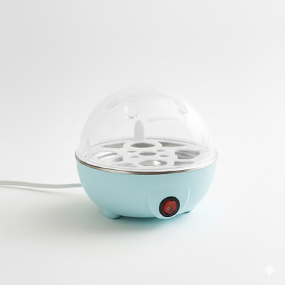 Cozedor De Ovos Portátil Elétrico Cozinha A Vapor