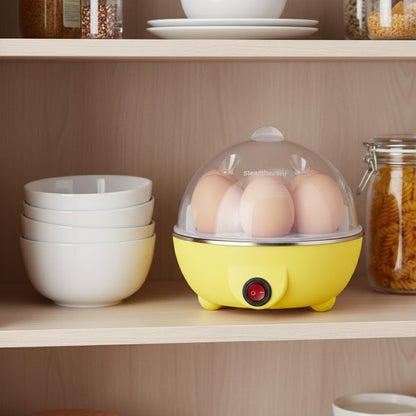 Cozedor De Ovos Portátil Elétrico Cozinha A Vapor
