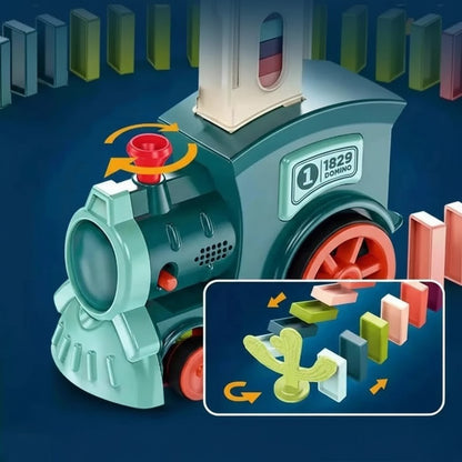 Trem Empilhador de Dominó