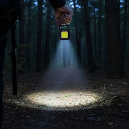 Chaveiro LED Mini Cob Chain   Maravilhas do Mundo Moderno