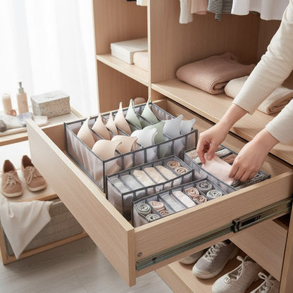 Kit Organizador de Roupa Íntima Mesh Grid - COMPRE 2 LEVE 3