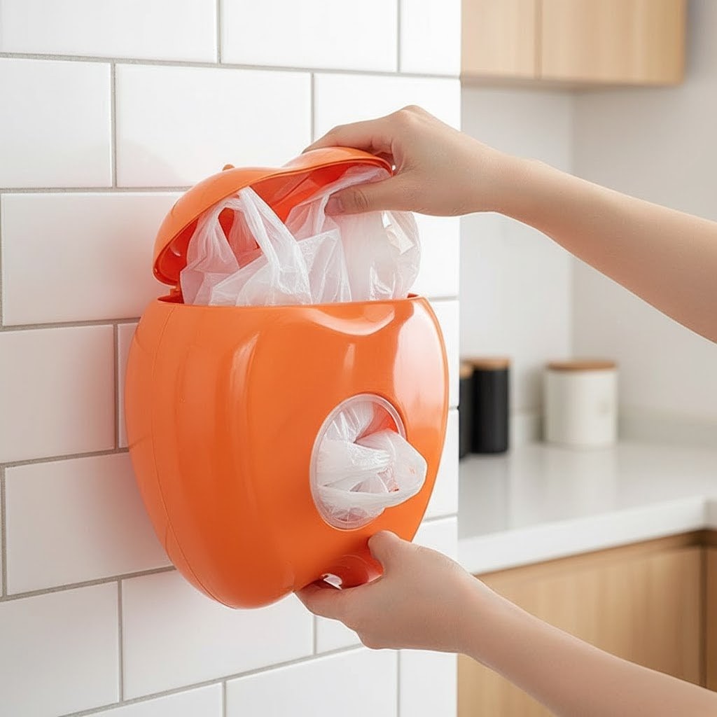 Kit Armazenamento de Sacos Plásticos de Preservação de Alimentos + 50 Sacos de Brinde