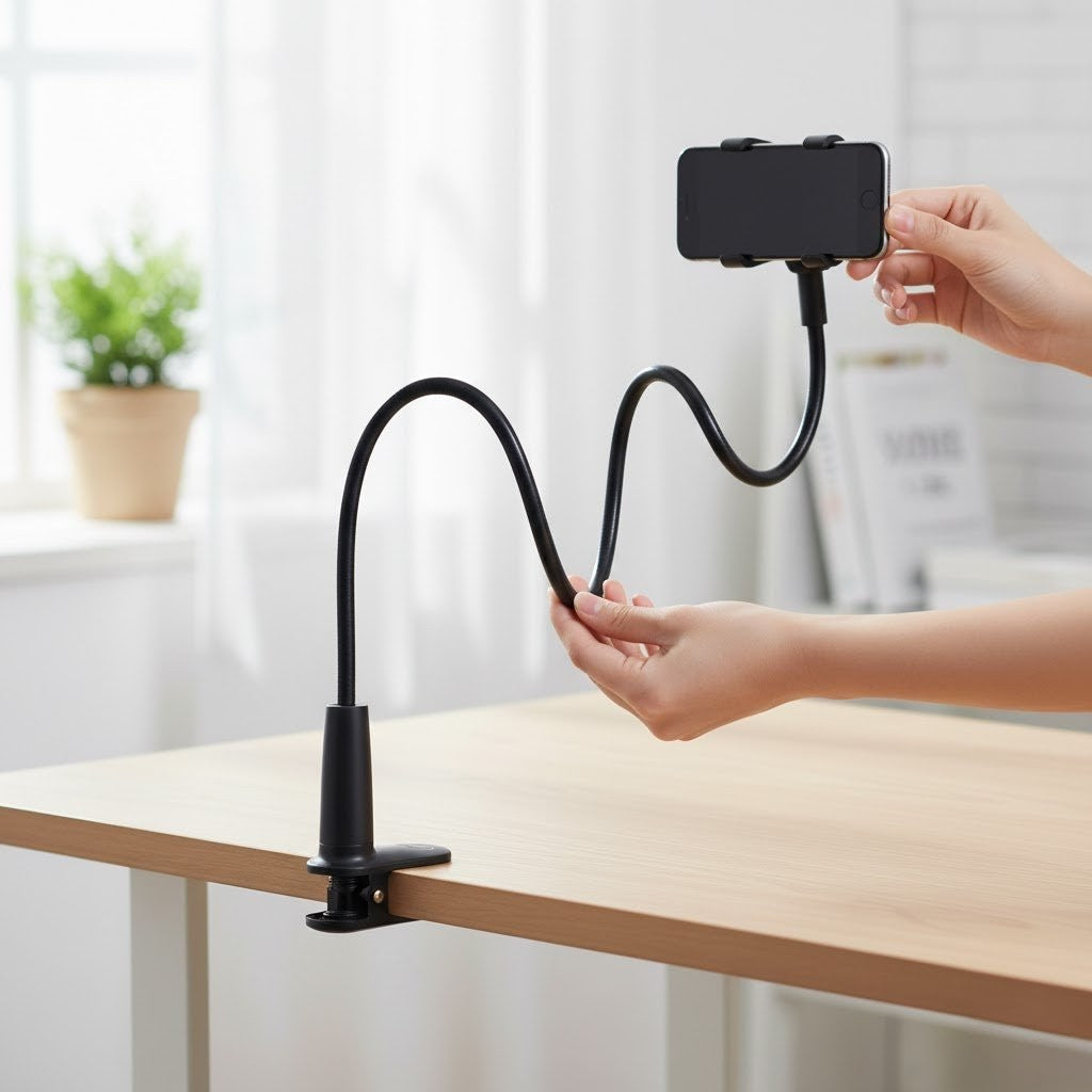 Suporte para Celular com Extensão para Cama