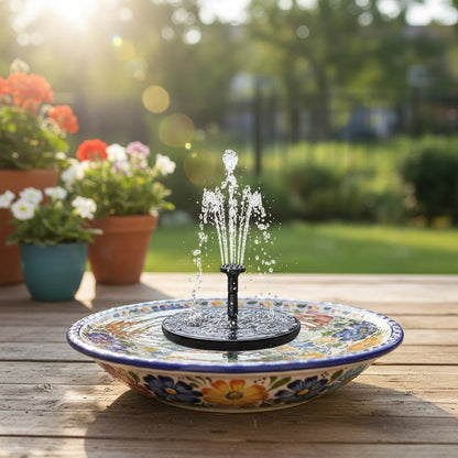 Fonte de Água Movida a Luz Solar Solary