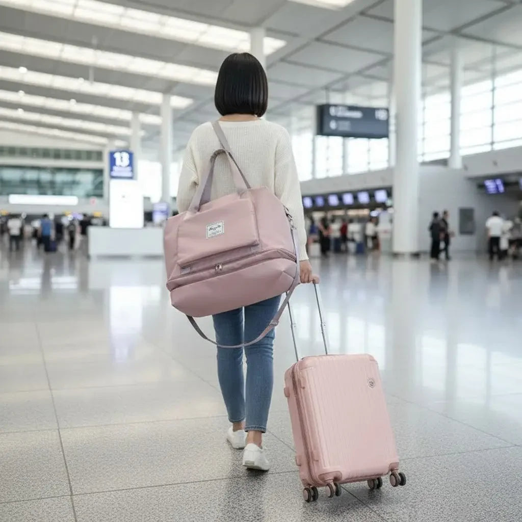 Bolsa de Viagem de Alta Capacidade Toffel   Maravilhas do Mundo Moderno