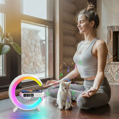 Relógio Carregador Wireless de Celular