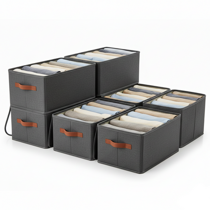 Kit Organizador de Guarda-Roupa Dobrável Multifuncional Oxford