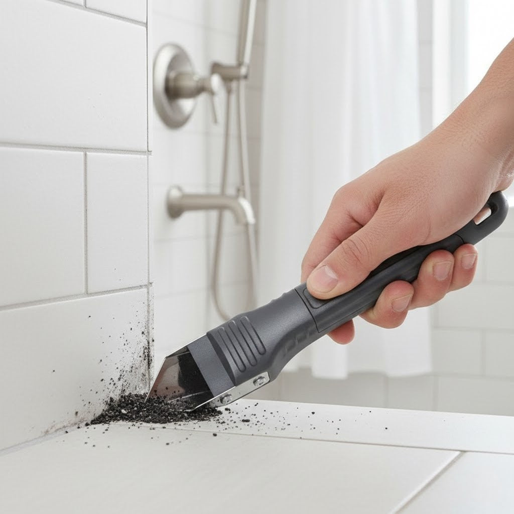 Raspador de Silicone, Selante e Rejunte Multifuncional 3 em 1 Thind