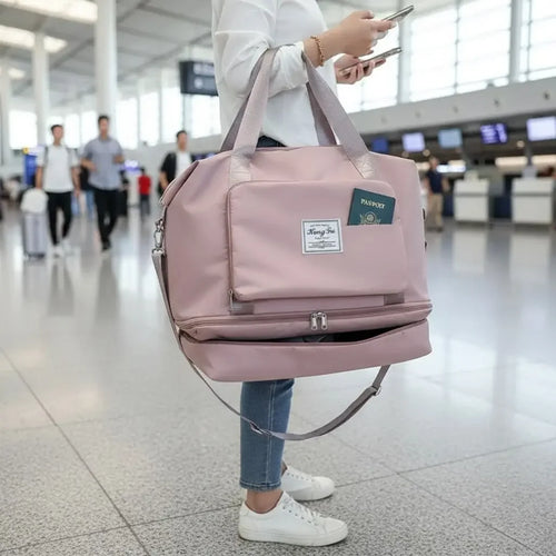 Bolsa de Viagem de Alta Capacidade Toffel   Maravilhas do Mundo Moderno