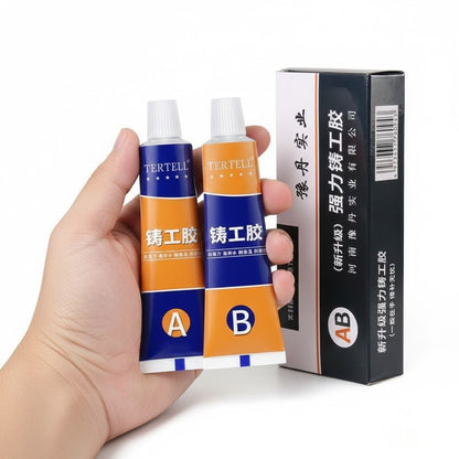 Cola de Reparo em Metal