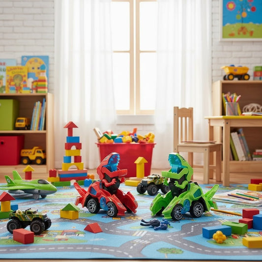 Carrinho Dino Transformer